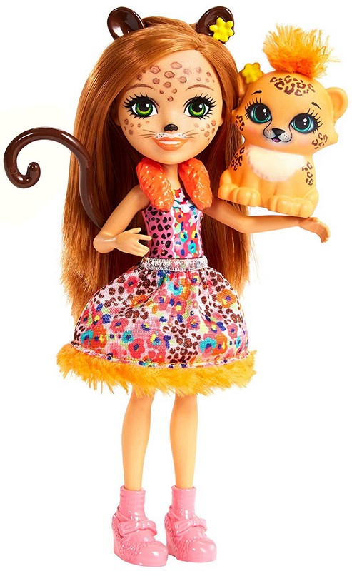 Enchantimals válogatás baba állatkával Cherish Cheetah