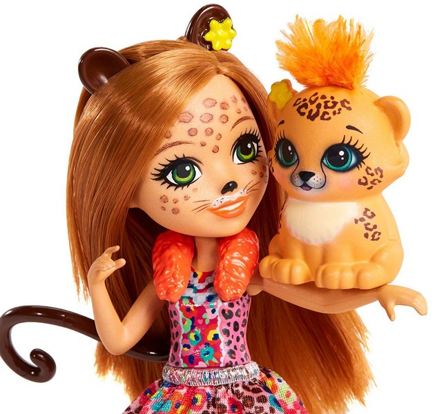 Enchantimals válogatás baba állatkával Cherish Cheetah