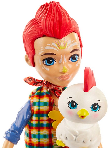 Enchantimals válogatás baba állatkával Kakas Legény