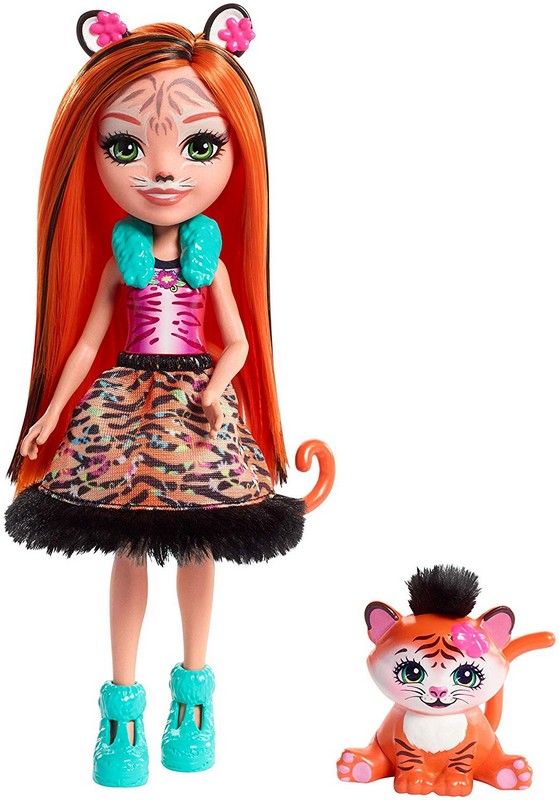 Enchantimals válogatás baba állatkával Tanzie Tiger