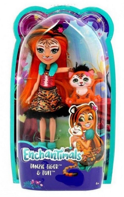 Enchantimals válogatás baba állatkával Tanzie Tiger