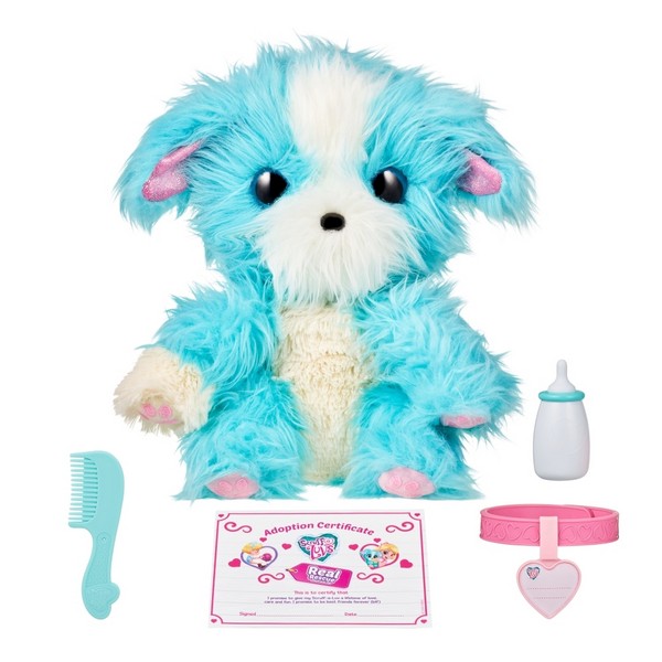 Fur Balls Real Rescue Funkciós Plüss Kék Kutya/Cica
