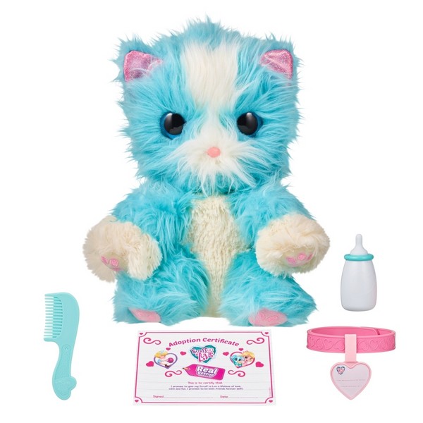 Fur Balls Real Rescue Funkciós Plüss Kék Kutya/Cica