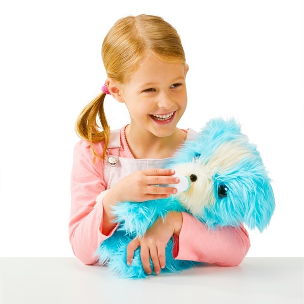 Fur Balls Real Rescue Funkciós Plüss Kék Kutya/Cica