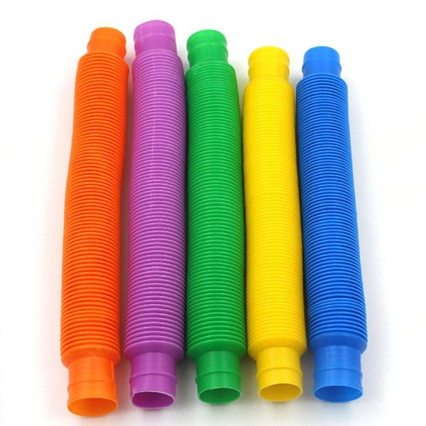 Fidget Pop Tubes Hajlítható Csövek, Több Színben (1db)