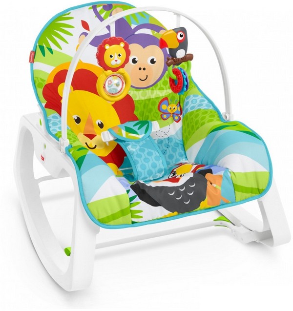 Fisher-Price 2 az 1-ben Esőerdős Pihenőszék