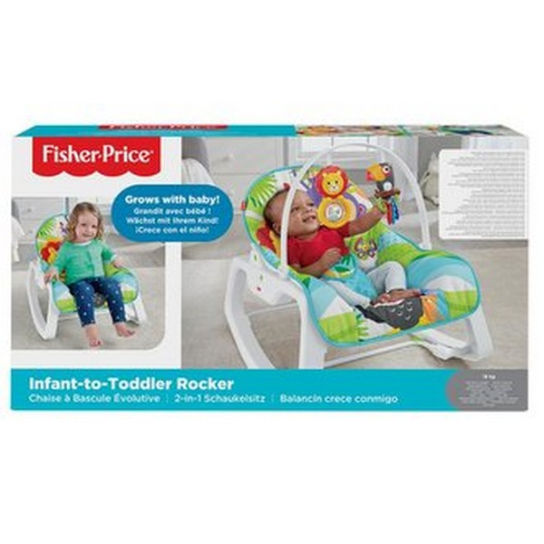 Fisher-Price 2 az 1-ben Esőerdős Pihenőszék