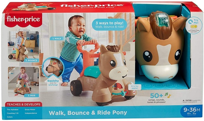 Fisher-Price 3 az 1-ben Pónimotor