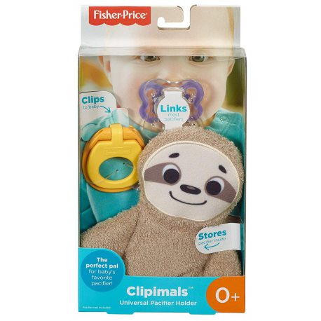 Fisher-Price Clipimals plüss cumitartó Lajhár