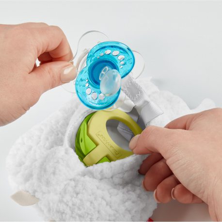 Fisher-Price Clipimals plüss cumitartó Láma