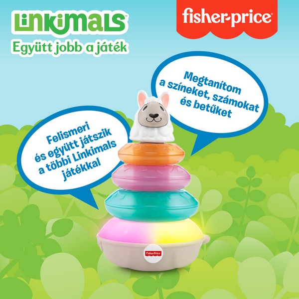 Fisher-Price Linkimals csodás fények és színek láma