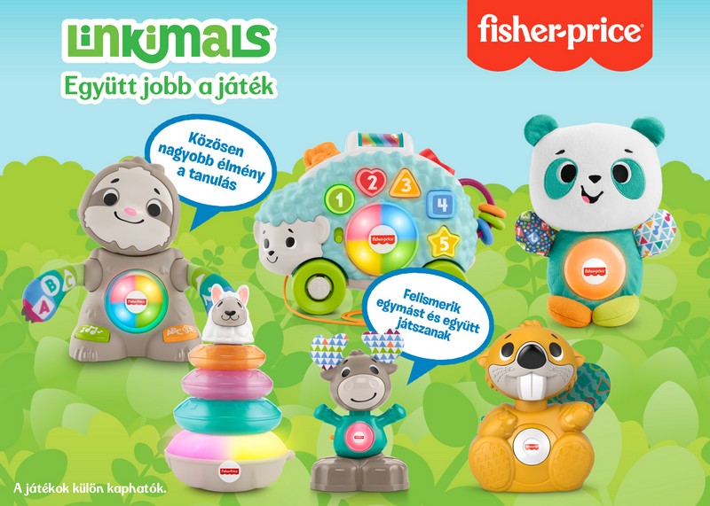 Fisher-Price Linkimals csodás fények és színek láma