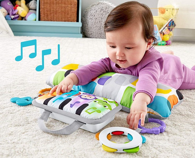 Fisher-Price Puha zongora pocakpárnával