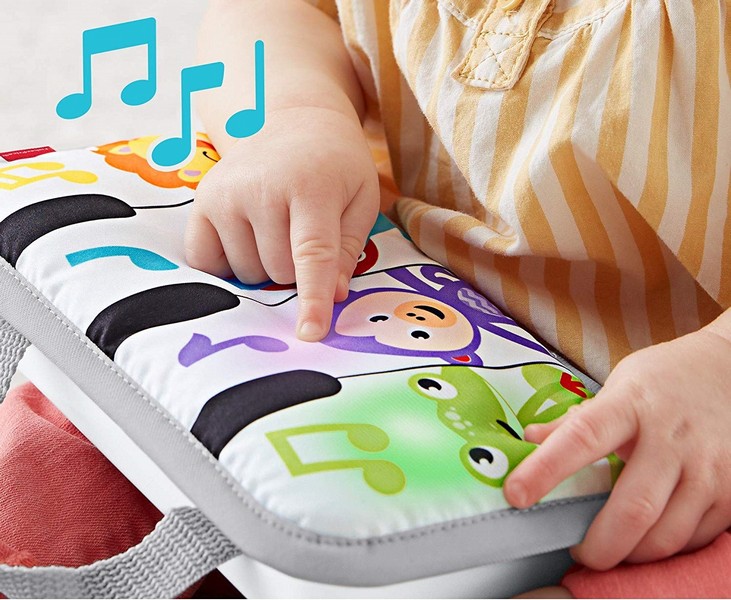 Fisher-Price Puha zongora pocakpárnával