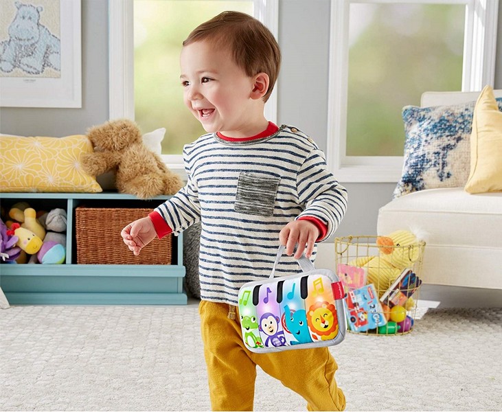 Fisher-Price Puha zongora pocakpárnával