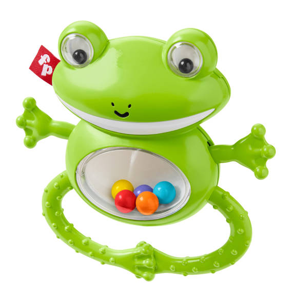 Fisher-Price Szafaris csörgők-rágóka Béka