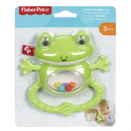 Fisher-Price Szafaris csörgők-rágóka Béka