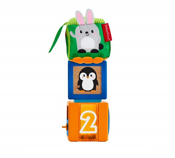 Fisher-Price Változatos anyagok állatos kocka