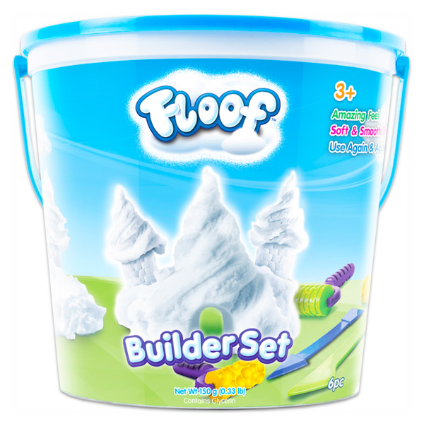 Floof! Hópehely gyurma formázó készlet vödörben 150g