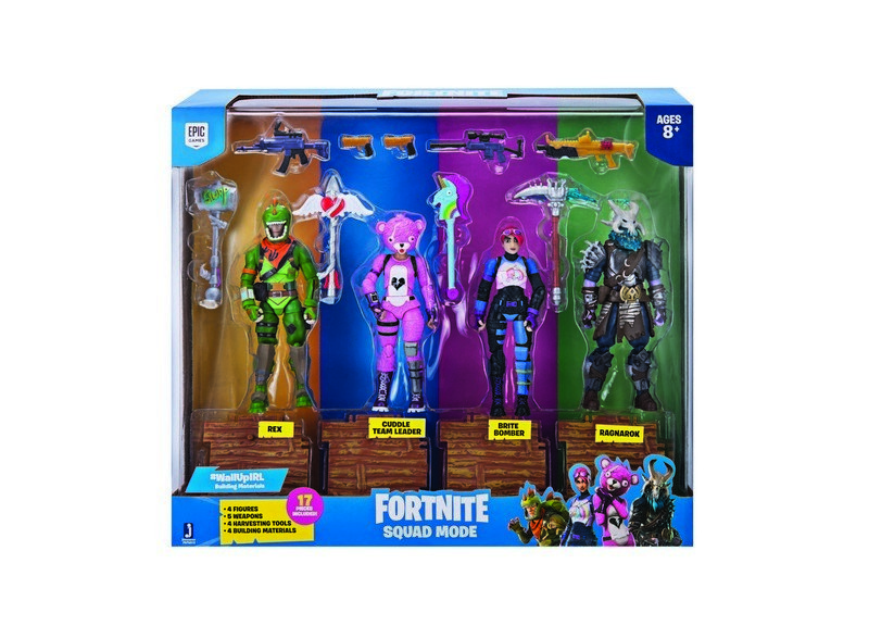Fortnite Csapat Mód csomag 4 Figura + kiegészítők