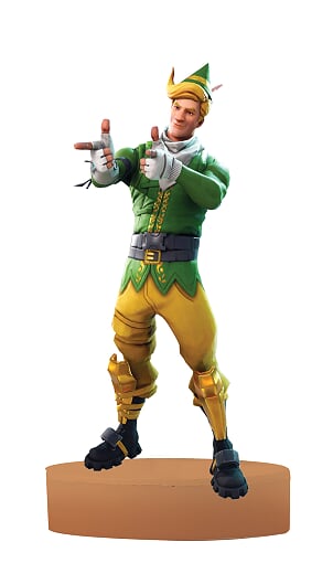 Fortnite Pecsét Figurával