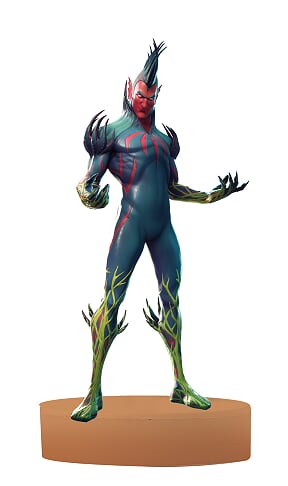 Fortnite Pecsét Figurával