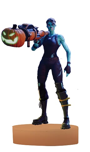 Fortnite Pecsét Figurával