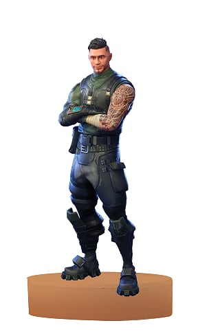Fortnite Pecsét Figurával