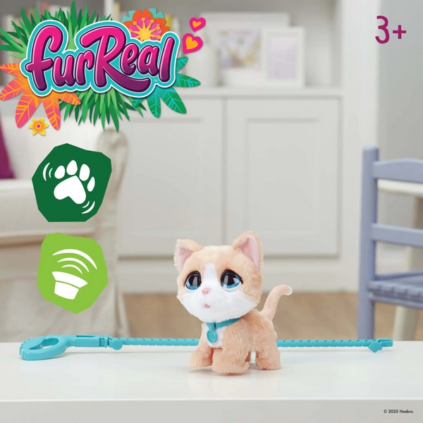 Fur Real Friends Sétáltatható Interaktív Állatka - Cica