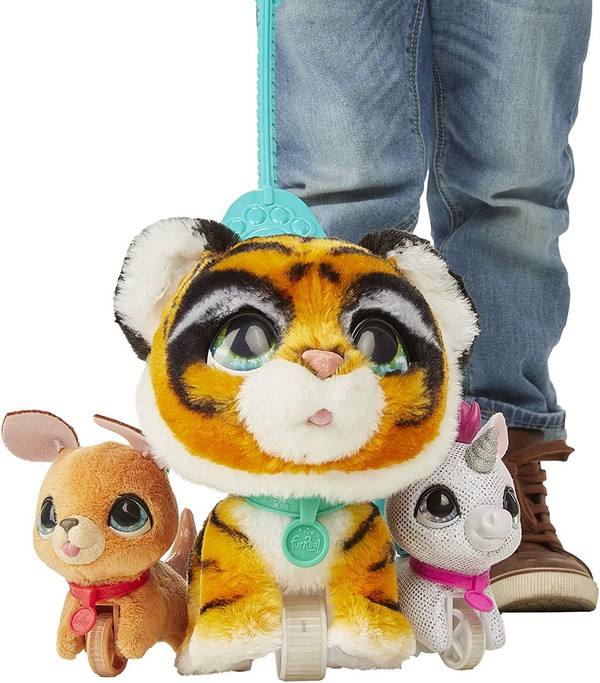 Fur Real Friends Sétáltatható Interaktív Állatka - Tigris