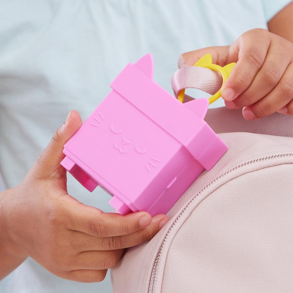 Gabi Babaháza Hordozható Mini Szett - Pici Doboz Cica Pink Szobája