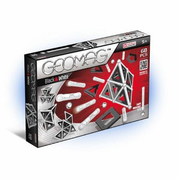 Geomag panel fekete/fehér 68 db-os