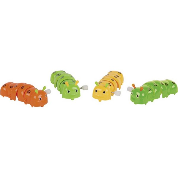 Goki Felhúzható Hernyó 13 cm, 4 színben