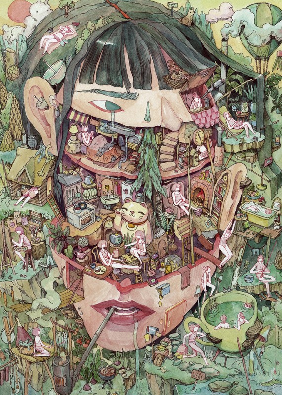 HEYE Puzzle 1000 db - Home of Thoughts