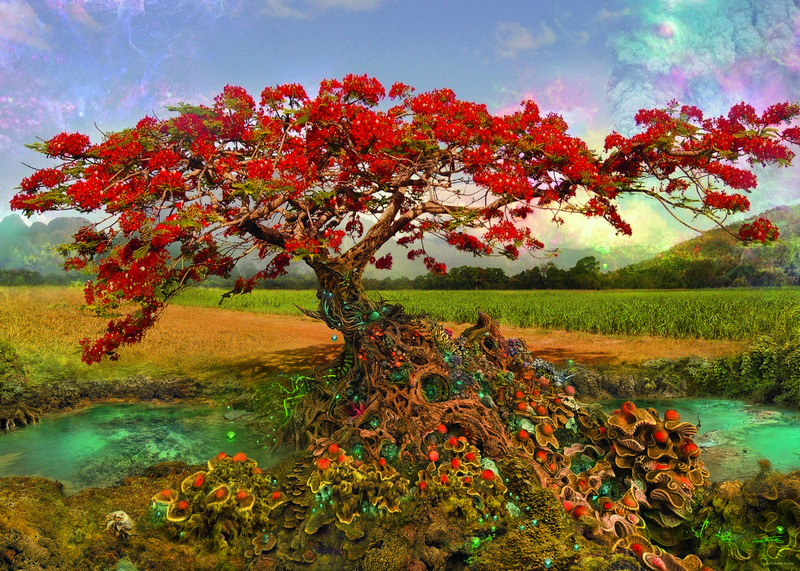Heye Puzzle 1000 db - Strontium Tree