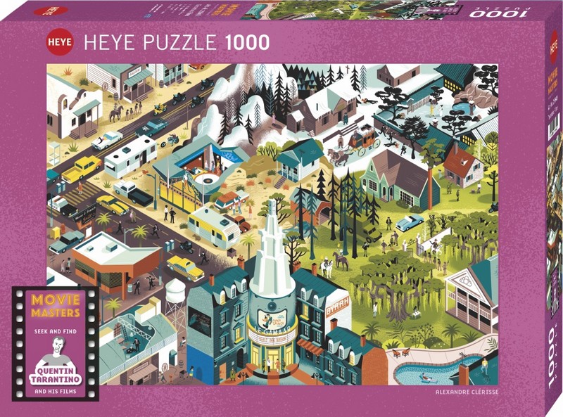 HEYE Puzzle 1000 db - Tarantino Films