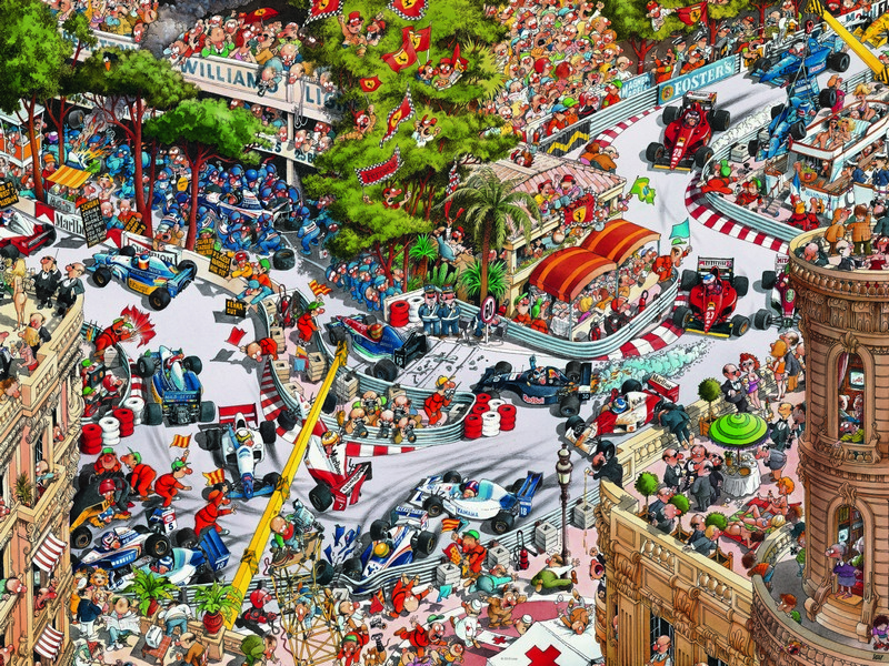 Heye Puzzle 1500 db - Monaco Classics, Loup