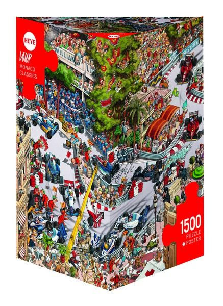 Heye Puzzle 1500 db - Monaco Classics, Loup