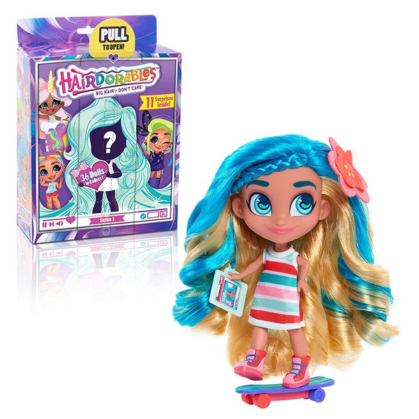 Hairdorables Nagy Hajú Baba meglepetés dobozban