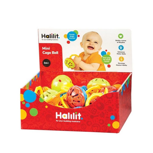 Halilit Mini Kalitka Csörgő, több színben