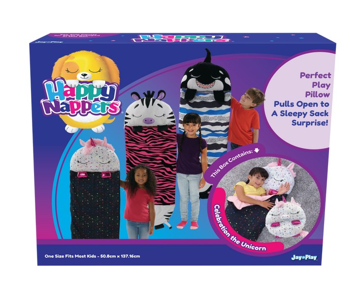 Happy Nappers Hálózsák Csillám Unikornis 137 cm