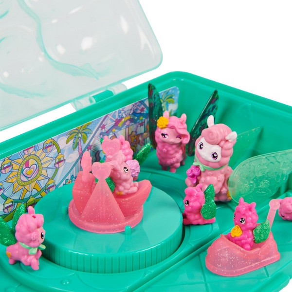 Hatchimals 10 db-os Tojástartó - Láma Család