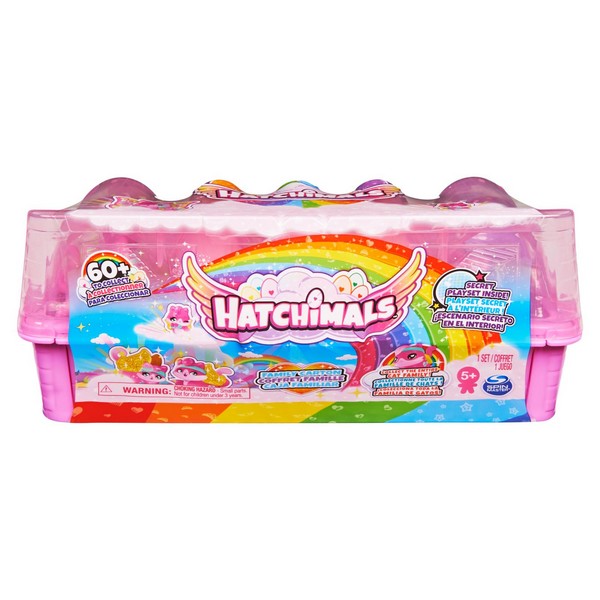 Hatchimals Családi kalandok tojástartóban - Cica család