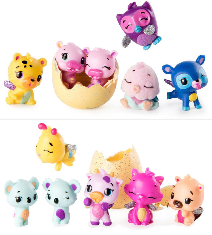Hatchimals Gyűjthető Figurák Tojásban 4+1 db, 3. széria