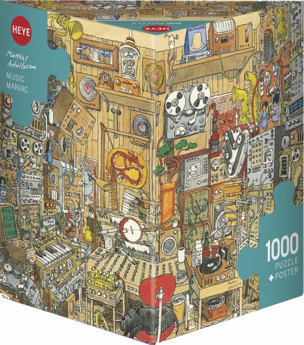 Heye Puzzle 1000 db - Music Maniac