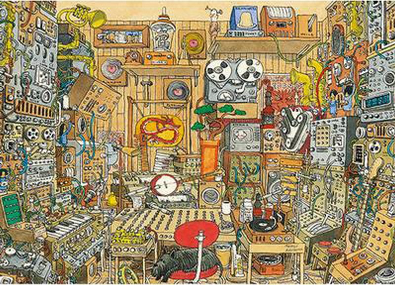 Heye Puzzle 1000 db - Music Maniac