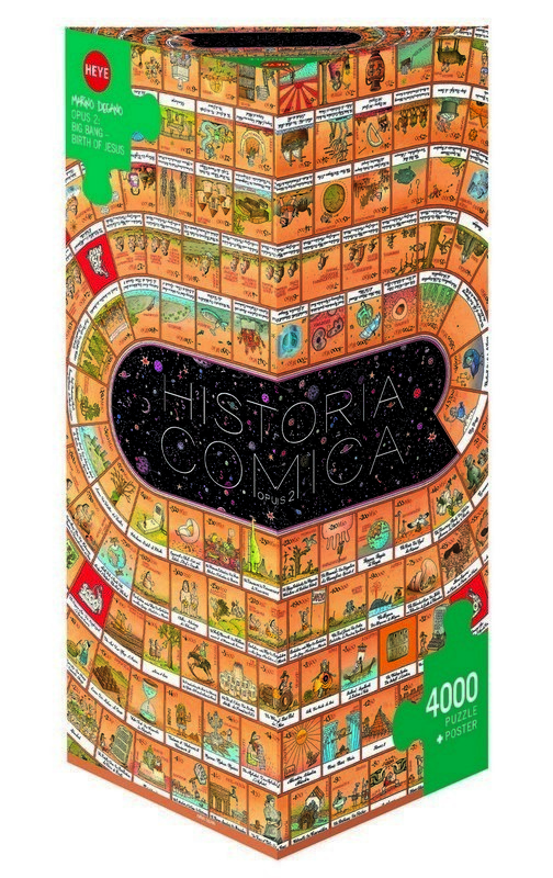 Heye Puzzle 4000 db - Historia Comica Opus 2, Degano