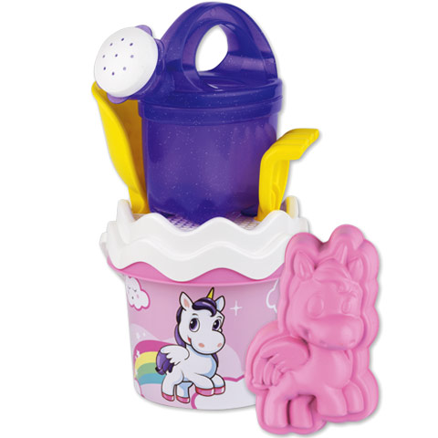 Homokozó készlet kicsi, unikornis