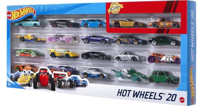 Hot Wheels 20 db-os készlet
