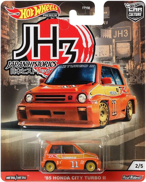 Hot Wheels Autó Cool-túra autók Honda City Turbo II
